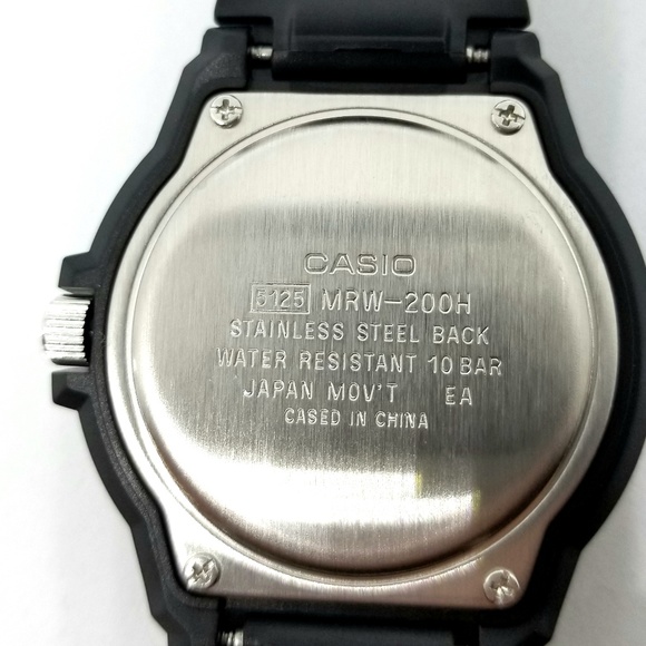 Casio Men's Life Proof/Diver's Watch Black Resin - Picture 4 of 7